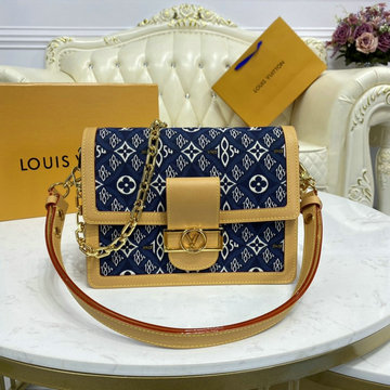 商品名称：ルイヴィトン LOUISVUITTON 057-M57499　2020年最新入荷 ドーフィーヌ MM クロスボディ 斜め掛け ショルダーバッグ SINCE 1854 テキスタイル レディースかばん