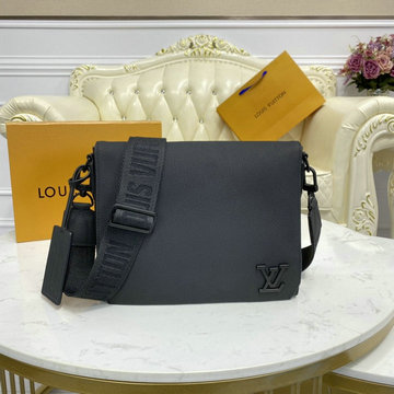 ルイヴィトン LOUISVUITTON 057-M57080　2020年最新入荷 メッセンジャーバッグ 斜め掛けショルダーバッグ メンズかばん クロスボディ グレインレザー