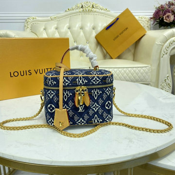 ルイヴィトン LOUISVUITTON 057-M57403　2020年最新入荷 ヴァニティ NV トップハンドルバッグ 斜め掛け ショルダーバッグ SINCE 1854 テキスタイル
