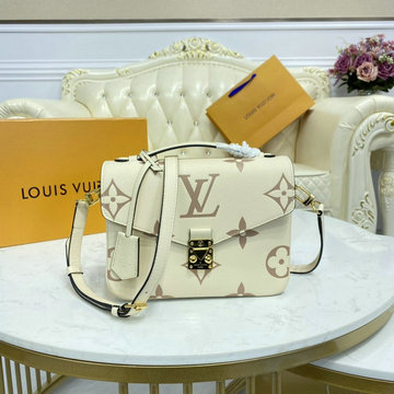 ルイヴィトン LOUISVUITTON 057-M45596 2021年最新入荷 ポシェット メティス MM ハンドバッグ トートバッグ 2way ショルダーバッグ モノグラム アンプラント