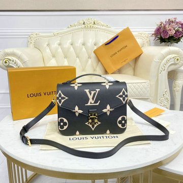 ルイヴィトン LOUISVUITTON 057-M45773 2021年最新入荷 ポシェット メティス MM ハンドバッグ トートバッグ 2way ショルダーバッグ モノグラム アンプラント