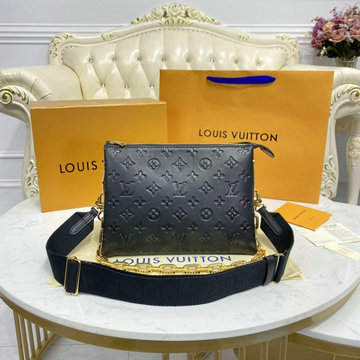 商品名称：ルイヴィトン LOUISVUITTON 057-M57790 2021年最新入荷 クッサン PM ショルダーバッグ クロスボディバッグ レディースかばん モノグラム パターン ラムレザー