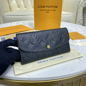 ルイヴィトン LOUISVUITTON 057-M62369 2021年最新入荷 ポルトフォイユ エミリー ロングウォレット 二つ折り長財布 モノグラム アンプラント レザー