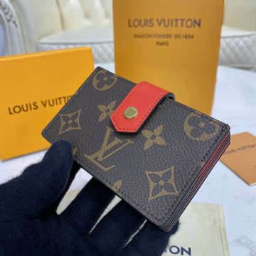 ルイヴィトン LOUISVUITTON 057-M69762R 2021年最新入荷 ポルト カルト カードケース 名刺れ モノグラムキャンパス