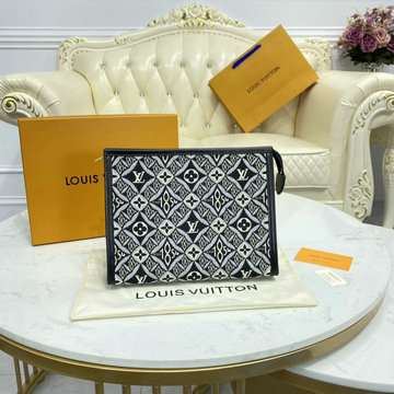 商品名称：ルイヴィトン LOUISVUITTON 057-M80074 2021年最新入荷 ポッシュ トワレ 26 ポーチ 手持ちかばん クラッチバッグ セカンドバッグ SINCE 1854 テキスタイル