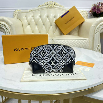 ルイヴィトン LOUISVUITTON 057-M80076 2021年最新入荷 ポシェット コスメティック ポーチ 手持ちかばん 化粧バッグ SINCE 1854 テキスタイル