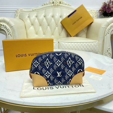 商品名称：ルイヴィトン LOUISVUITTON 057-M80307 2021年最新入荷 ポシェット コスメティック ポーチ 手持ちかばん 化粧バッグ SINCE 1854 テキスタイル