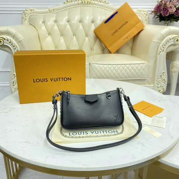 ルイヴィトン LOUISVUITTON 057-M80471 2021年最新入荷 イージー ポーチ 斜め掛け ショルダーバッグ ホーボーバッグ エピレザー