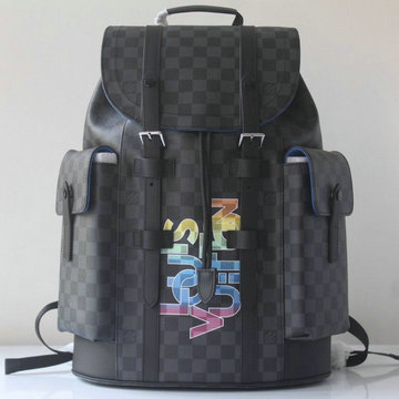 ルイヴィトン LOUISVUITTON GH-N40266 2021年最新入荷 クリストファー PM バックパック リュックサック メンズ リュック ダミエグラフィットキャンパス