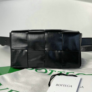 ボッテガヴェネタ BOTTEGAVENETA aj-BOV651053BK  2021年最新入荷 ザ ベルト カセット ウェストバッグ クロスボディバッグ ベストバッグ