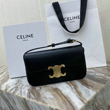セリーヌ CELINE 99-CE194142PK 2021年最新作 トリオンフ ラージ 斜め掛け ショルダーバッグ レディースかばん カーフスキン