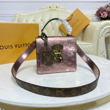 ルイヴィトン LOUISVUITTON 057-M90568　2020年最新入荷 スプリング ストリート PM トートバッグ 2way 斜め掛け ショルダーバッグ メンズかばん ヴェルニ