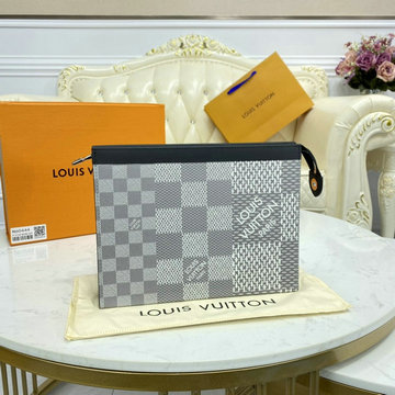 ルイヴィトン LOUISVUITTON 057-N60443　2020年最新入荷 ポシェット ヴォワヤージュ MM 手持ちかばん クラッチバッグ セカンドバッグ ダミエ グラフィット
