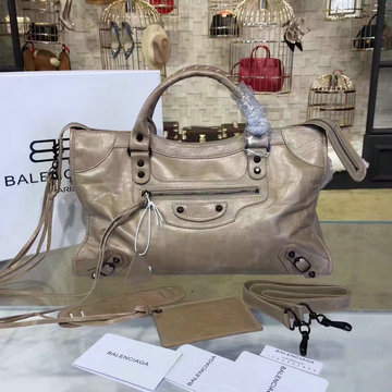 バレンシアガ BALENCIAGA GH-BA115748LXS  2021年最新入荷 クラシック シティ ハンドキャリーバッグ 2way ショルダーバッグ レディースかばん レザー