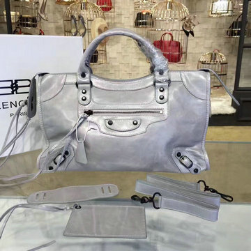 バレンシアガ BALENCIAGA GH-BA115748LYS 2021年最新入荷 クラシック シティ ハンドキャリーバッグ 2way ショルダーバッグ レディースかばん レザー