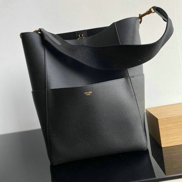 CELINE セリーヌ DDB-CE180543BK  2020年最新入荷 サングル バケットバッグ ショルダーバッグ レディースかばん ラムスキン