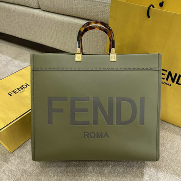 フェンディ FENDI BXN-FD36522G 2021年最新作 サンシャイン ラージ トップハンドバッグ トートバッグ ハンドバッグ カーフレザー