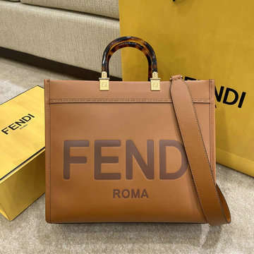 フェンディ FENDI BXN-FD36542JT 2021年最新作 8BH386 サンシャイン ミディアム トップハンドバッグ トートバッグ ハンドバッグ カーフレザー