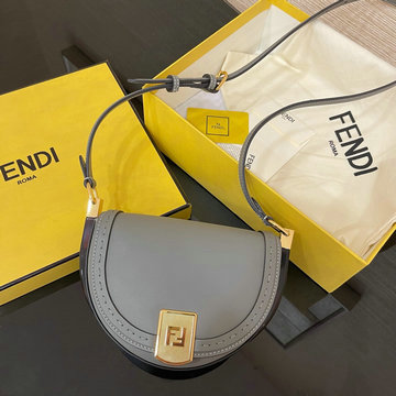 フェンディ FENDI BXN-FD36544HS 2021年最新作 8BT346 ムーンライト 斜め掛け ショルダーバッグ サッチェルバッグ クロスボディ カーフレザー