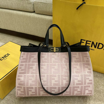 フェンディ FENDI BXN-FD83331YF 2021年最新入荷 ピーカブー エックストートバッグ ハンドバッグ ショッピングバッグ FFモチーフ 肩掛け ショルダーバッグ レディースかばん