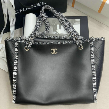 シャネル CHANEL 99-CH1268BK  2021年最新入荷 トートバッグ ハンドバッグ ショッピングバッグ ママバッグ カーフレザー
