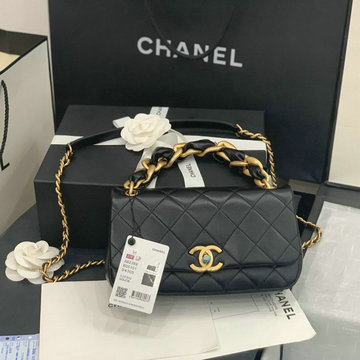 シャネル CHANEL 99-CH2388YBK 2021年最新入荷 フラップバッグ 斜め掛け ショルダーバッグ クロスボディ レディースかばん ラムスキン
