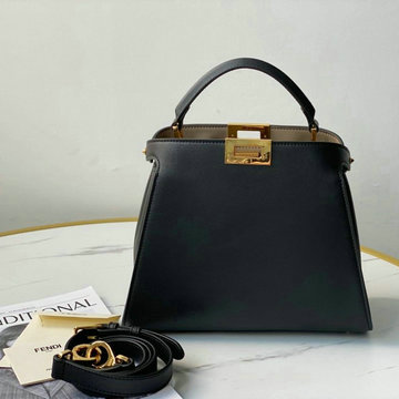 フェンディ FENDI 99-FD231127PBK 2021年最新入荷 ピーカブー アイコニック エッセンシャリー トートバッグ ハンドバッグ 2way ショルダーバッグ