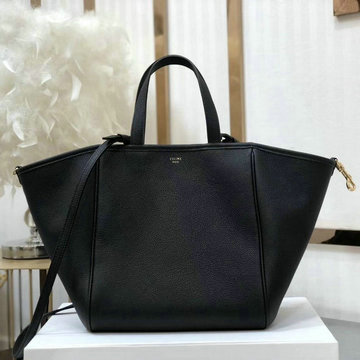 セリーヌ CELINE 99-CE194073BK 2021年最新入荷 スモール フォールドカバ トートバッグ ハンドバッグ グレインドカーフスキン