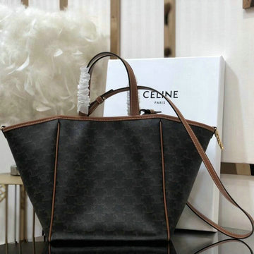 セリーヌ CELINE 99-CE194073KF 2021年最新入荷 スモール フォールドカバ トートバッグ ハンドバッグ グレインドカーフスキン