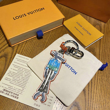 ルイヴィトン LOUISVUITTON 99-MP2915 2021年最新入荷 ポルト クレ LVウルフ キーホルダー キーリング キーケース バッグチャーム