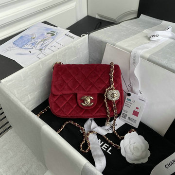 シャネル CHANEL 057-CH1786RJH 2021年最新入荷 スモール フラップバッグ 斜め掛け ショルダーバッグ クロスボディ レディースかばん スエード