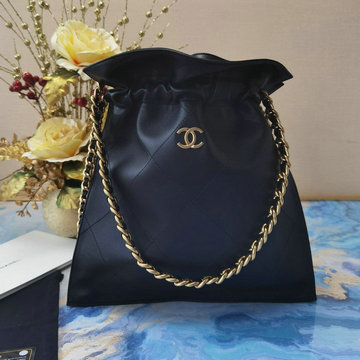 商品名称：シャネル CHANEL 057-CH2170K 2021年最新入荷 ドローストリングバッグ ショッピングバッグ 肩掛け ショルダーバッグ レディースかばん カーフレザー