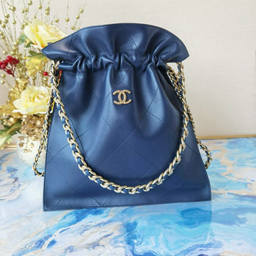 商品名称：シャネル CHANEL 057-CH2170L 2021年最新入荷 ドローストリングバッグ ショッピングバッグ 肩掛け ショルダーバッグ レディースかばん カーフレザー