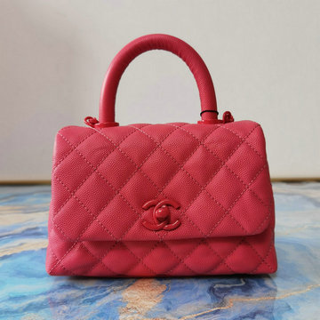商品名称：シャネル CHANEL 057-CH2215QQFH 2021年最新入荷 トップハンドル ミニ フラップ バッグ トートバッグ ハンドバッグ 2way ショルダーバッグ クロスボディ キャビアスキン