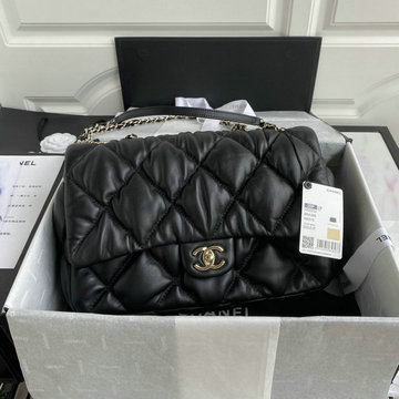 シャネル CHANEL 057-CH2234BK  2021年最新入荷 フラップバッグ 斜め掛け ショルダーバッグ クロスボディ レディースかばん