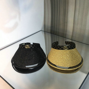 商品名称：グッチ GUCCI 057-MZGG21008 2021年最新入荷 ヘアピンキャップ サンハット バイザーキャップ 帽子 ストローハット 日焼け止め