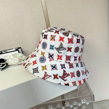 ルイヴィトン LOUISVUITTON 057-MZLV21008 2021年最新入荷 M76718 ボブ ラブリーグラム ハット エスバドリーハット 帽子 つば広帽子 日焼け止め