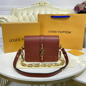ルイヴィトン LOUISVUITTON 057-M57744  2021年最新入荷 ランデヴー 斜め掛け ショルダーバッグ フラップバッグ クロスボディ レディースかばん カーフレザー