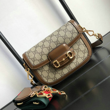 グッチ GUCCI 99-GG658574X 2021年最新作 グッチ ホースビット 1955 ミニバッグ 斜め掛け ショルダーバッグ クロスボディ レディースかばん キャンパス