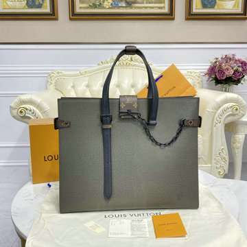 ルイヴィトン LOUISVUITTON 057-M30725K  2021年最新入荷 ブリーフケース トップハンドルバッグ トートバッグ ハンドバッグ メンズかばん ビジネスバッグ タイガレザー