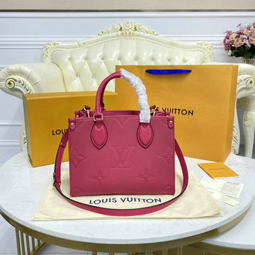ルイヴィトン LOUISVUITTON 057-M45660Q 2021年最新入荷 オンザゴー PM ハンドバッグ トートバッグ ママバッグ ショッピングバッグ