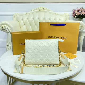 ルイヴィトン LOUISVUITTON 057-M57793 2021年最新入荷 クッサン PM ショルダーバッグ クロスボディバッグ レディースかばん モノグラム パターン ラムレザー