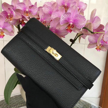 商品名称：エルメス HERMES 063-H708LJBK 2021年最新入荷 ケリーウォレット 手持ちかばん ロングウォレット クラッチバッグ トリヨン