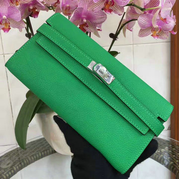 エルメス HERMES 2063-H708LYGL 021年最新入荷 ケリーウォレット 手持ちかばん ロングウォレット クラッチバッグ トリヨン