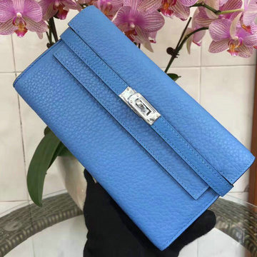 エルメス HERMES 063-H708LYSL  2021年最新入荷 ケリーウォレット 手持ちかばん ロングウォレット クラッチバッグ トリヨン