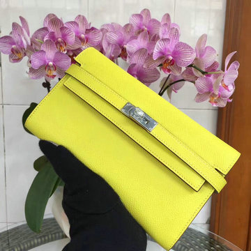 商品名称：エルメス HERMES 063-H708SYNH 2021年最新入荷 ケリーウォレット 手持ちかばん ロングウォレット クラッチバッグ ヴォーエプソン
