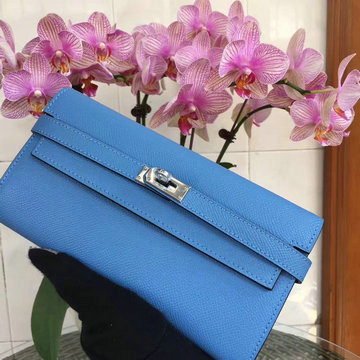 商品名称：エルメス HERMES 063-H708SYTL 2021年最新入荷 ケリーウォレット 手持ちかばん ロングウォレット クラッチバッグ ヴォーエプソン