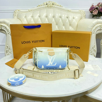 ルイヴィトン LOUISVUITTON 057-M57633 2021年最新入荷 ミュルティ ポシェット アクセソワール ショルダーバッグ ポーチ チェーンウォレット