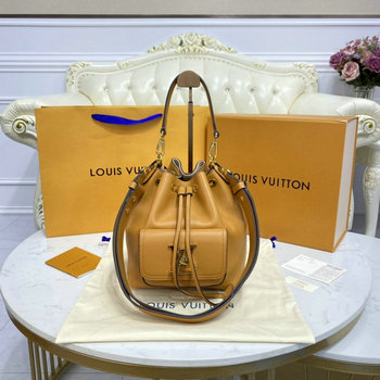 商品名称：ルイヴィトン LOUISVUITTON 057-M57689  2021年最新入荷 ロックミー バケット NV ハンドバッグ ショルダーバッグ ドローストリングバッグ