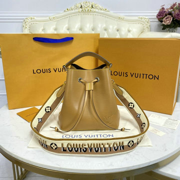 商品名称：ルイヴィトン LOUISVUITTON 057-M57706 2021年最新入荷 ネオノエ BB バケットバッグ ショルダーバッグ トートバッグ ドローストリングバッグ エピ レザー
